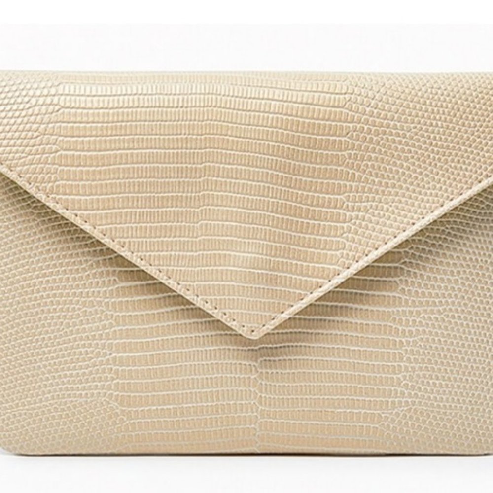 Ipsy August Cream Beige Neutral Makeup Bag New
